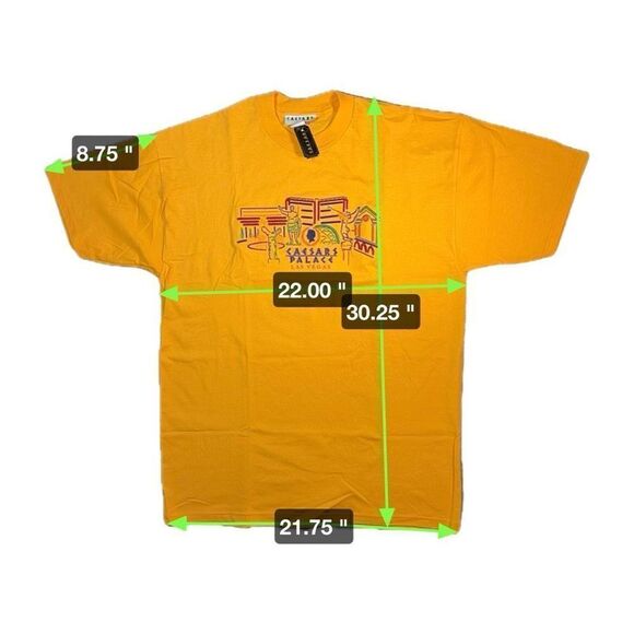 Vintage 90s Caesar’s Palace Embroidered Tee - Picture 6 of 6